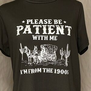 SHEIN Black Graphic Tee - Short Sleeve